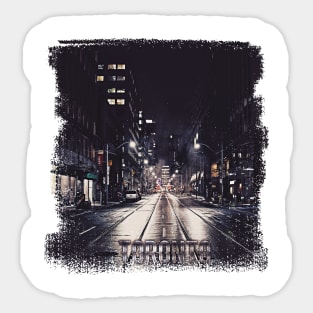 Toronto by Night Sticker